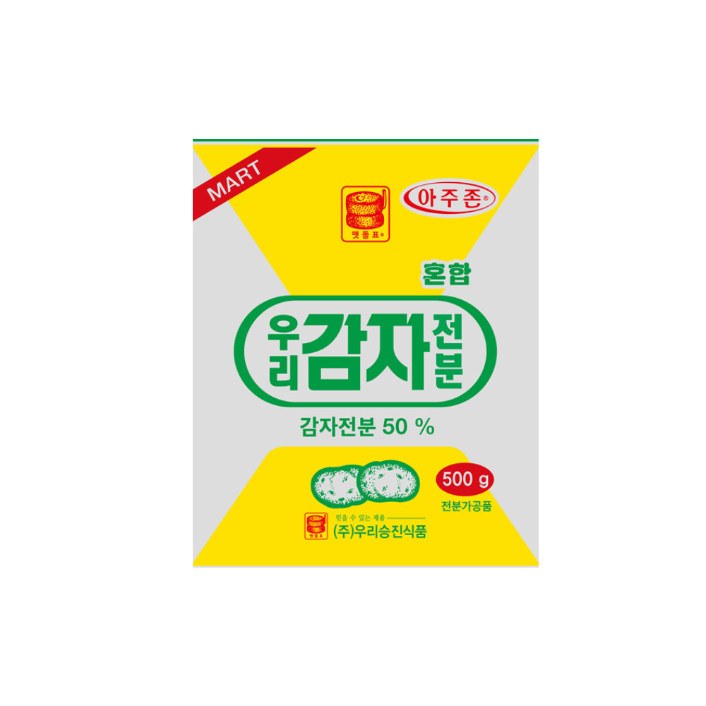 아주존 감자전분 500g 혼합감자전분 맷돌표 1,850원