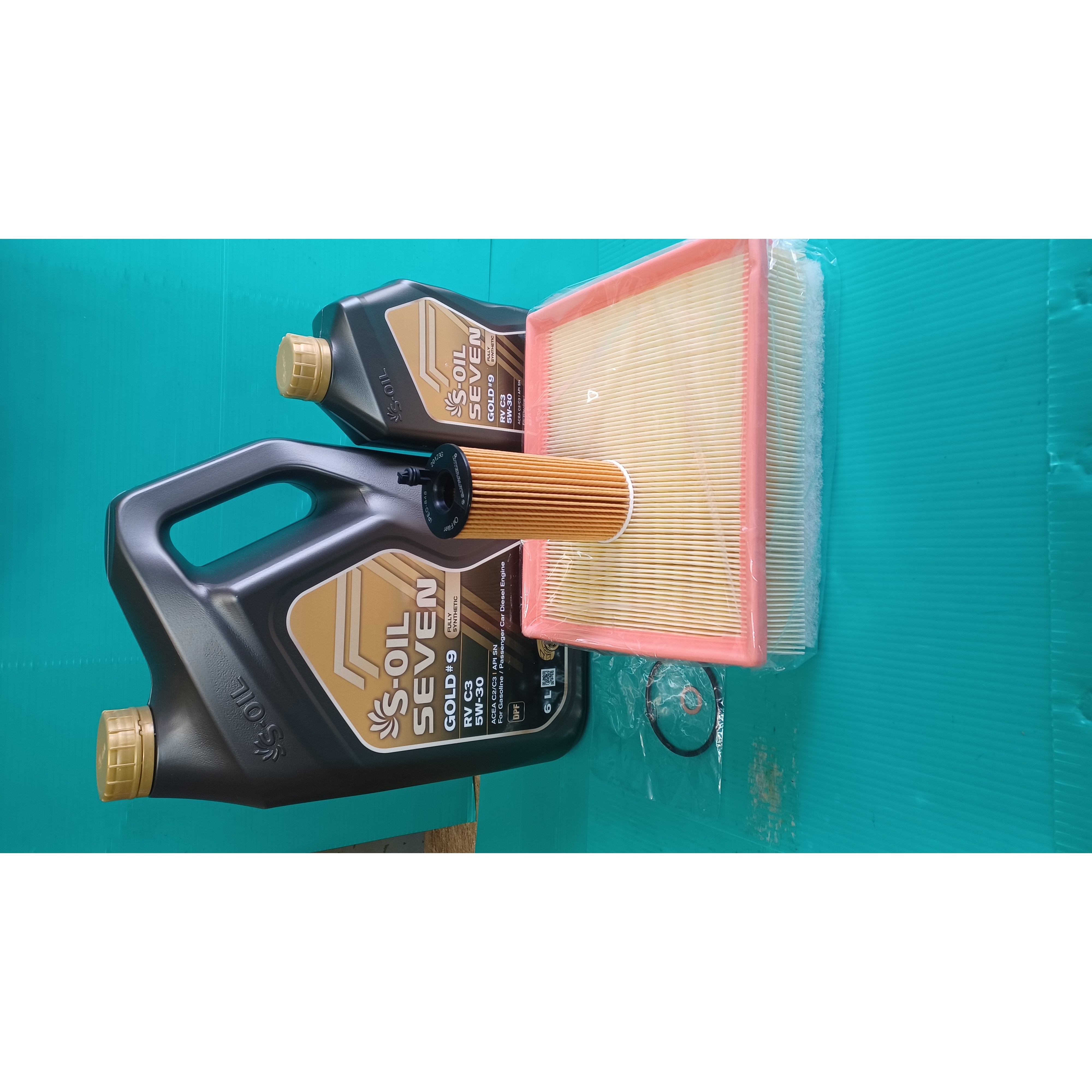 벤츠 GLC 클래스 엔진오일교환3종세트 16년이후 GLC220D ( 세븐골드 RV C3 5W30 6L + 에어필터 1개 + 오일필터 1개) [차대번호표기] 필수 51,690원