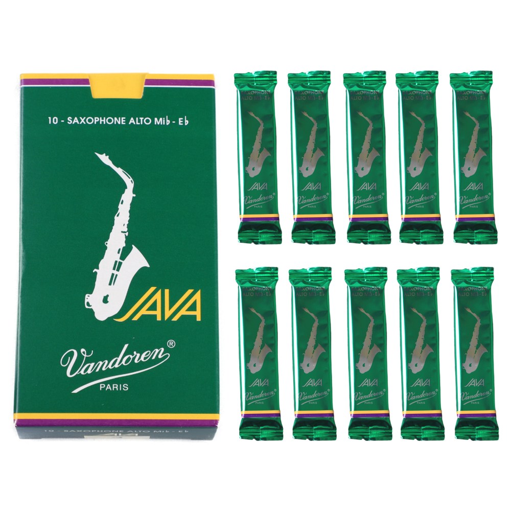 반도린 자바 JAVA 알토 색소폰 리드 2.5호 (낱개 10개, 1박스), 1세트 55,000원