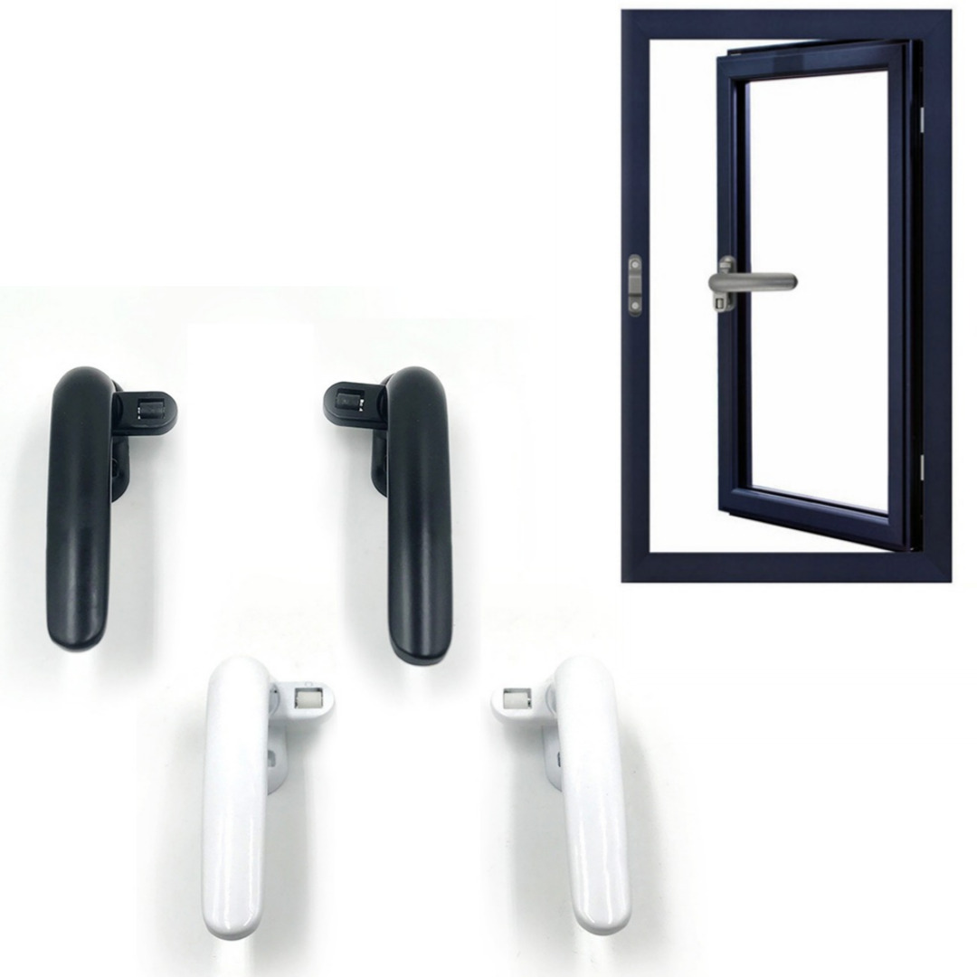 여닫이 창호 미는 창 창문 도어 알루미늄 샷시 샤시 섀시 레버 그립 손잡이 시스템창 환기창 베란다창 프로젝트창 핸들 잠금 장치 문고리 걸고리 기역자형 걸쇠 검정색 흰색 7,350원