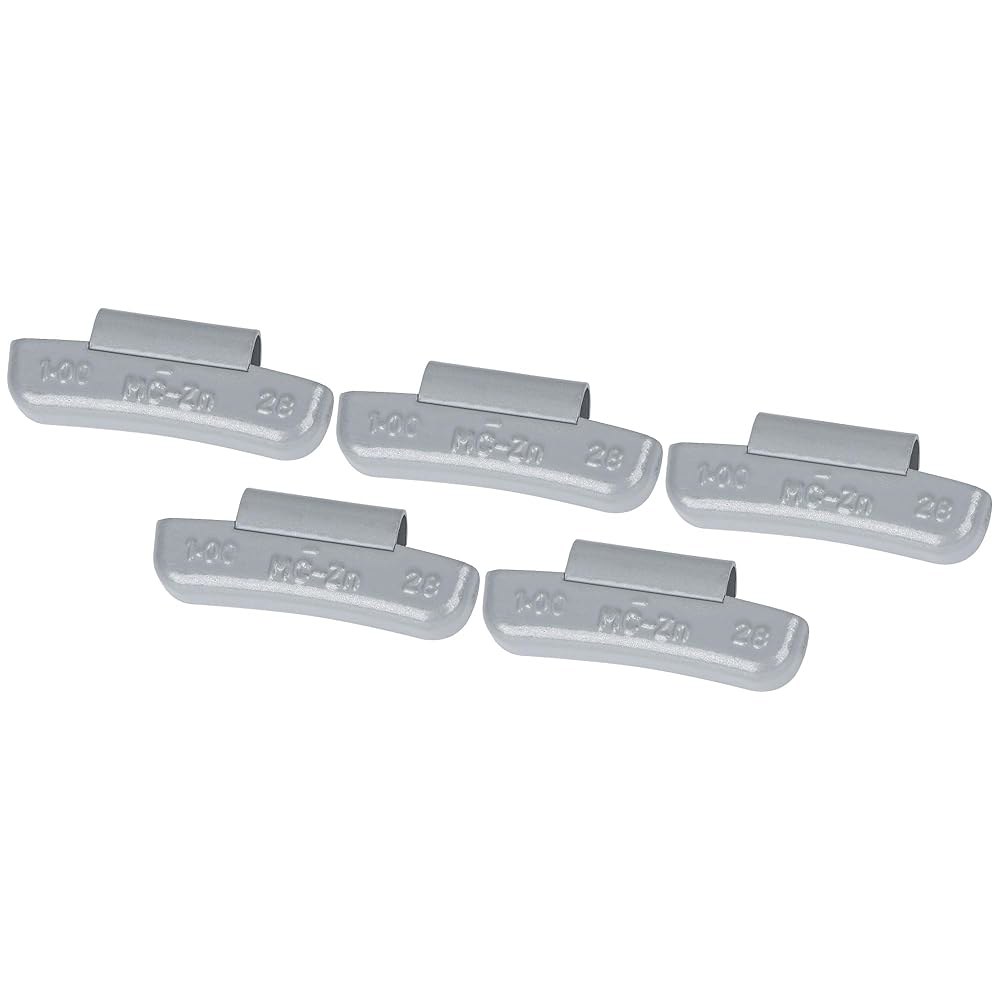 EZISOE MC 시리즈 아연 클립의 휠 무게 구색, 정밀 공차, 0.25OZ/0.5OZ/0.75OZ/1.0OZ, 25PCS/스타일, 알루미늄 림용 휠 무게, 총 100Pcs/박스 40,500원