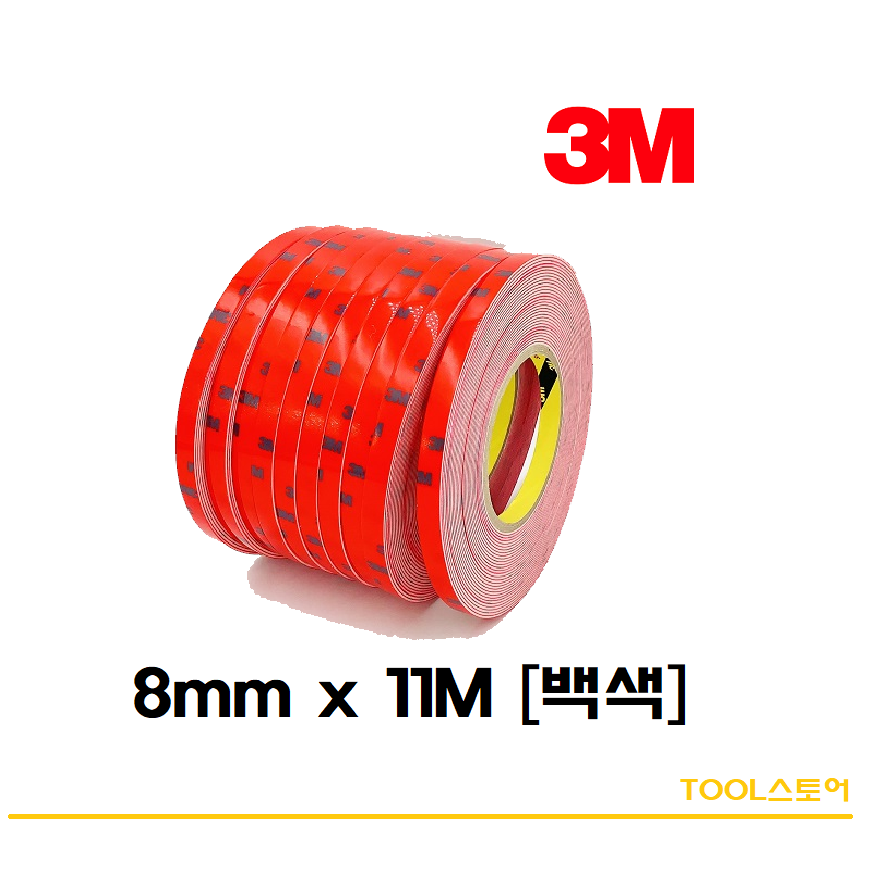 3M 양면테이프 초강력 1.5M 11M (5069) 아크릴폼 5,200원