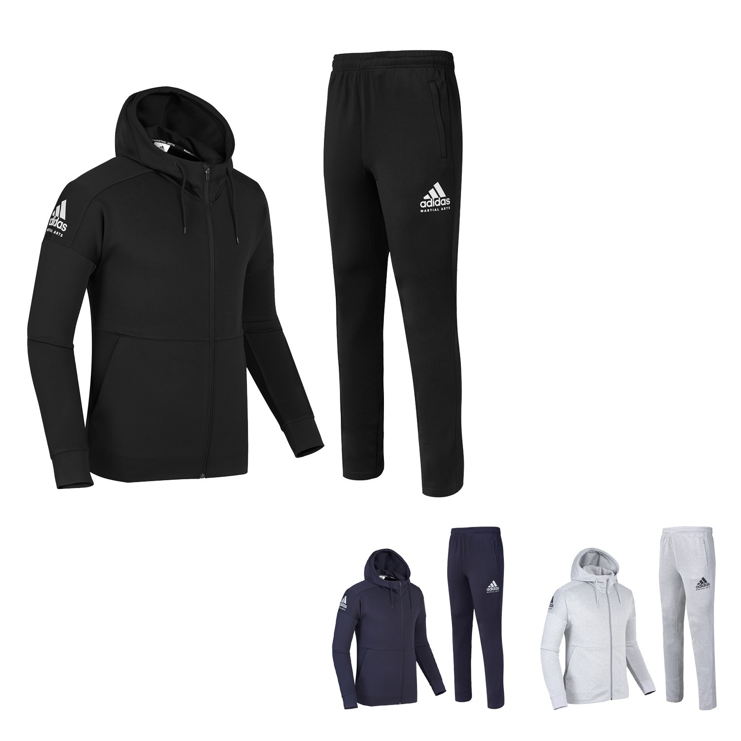 아디다스 컴뱃스포츠 마샬아츠 트레이닝복 세트 TR70_HOODIE 기모제품포함 129,000원