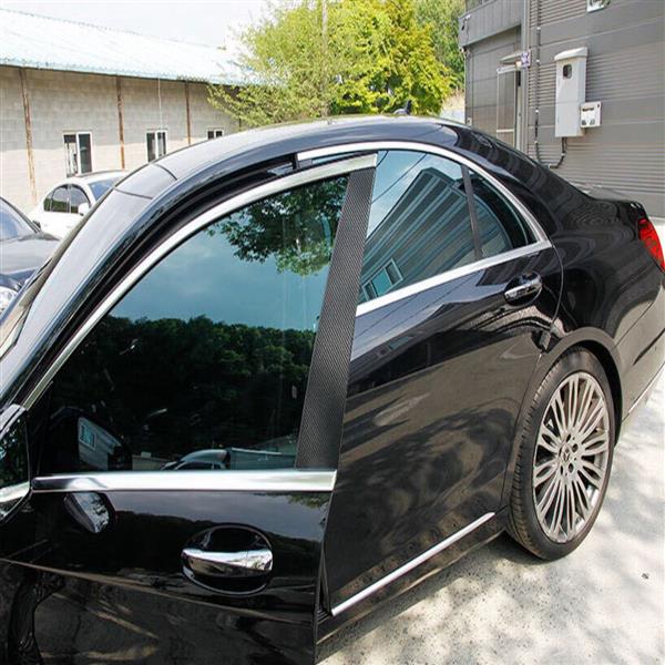 [모터스파이] 벤츠 호환 S클래스 W222 외부 BC필러 카본 보호필름 튜닝 익스테리어 스티커 21,000원
