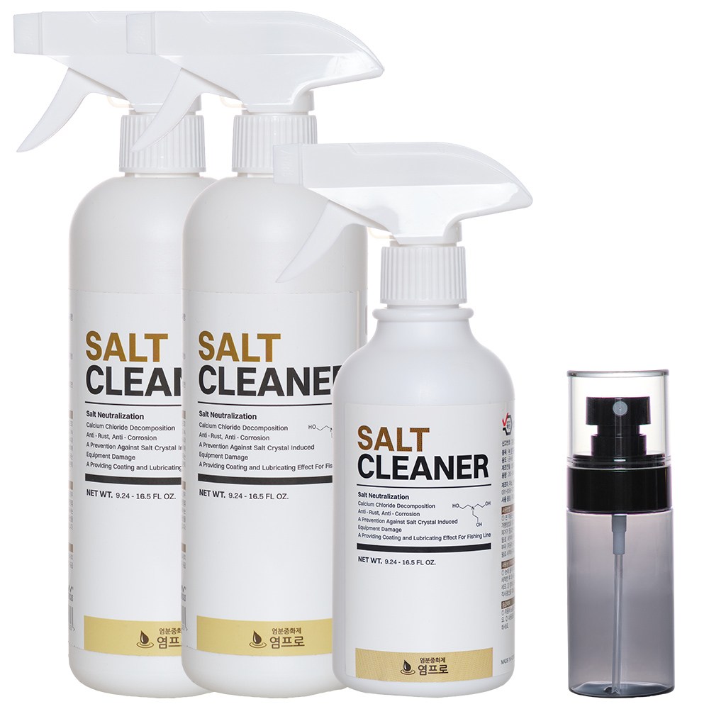 정우케미칼 염프로 염분 중화제 제거제 릴 세척 정비, 1세트, 1.3L 32,650원