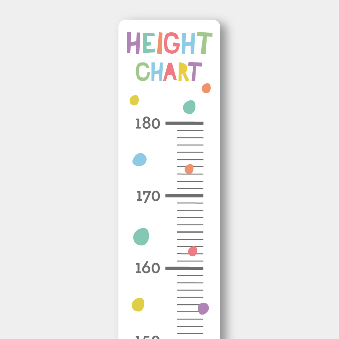 221B Studio 북유럽 디자인 아이 키재기자, 컬러버블 9,500원