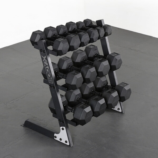 [바디엑스(스포츠)] 트리플 덤벨136kg 정리대 아령 덤벨세트 거치대세트 665,300원