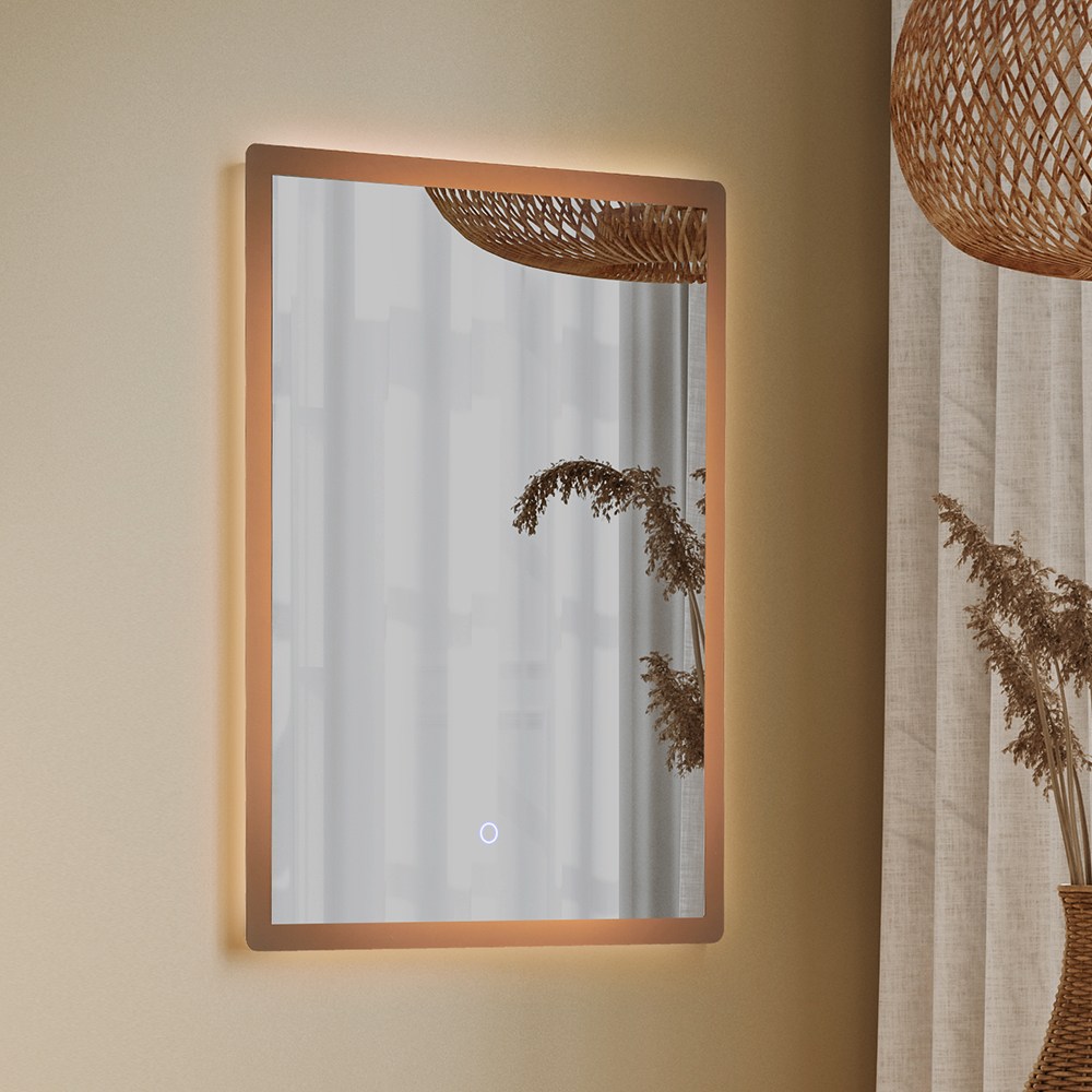 루비드 LED 간접 조명 거울 파버 라운드 사각 185,000원