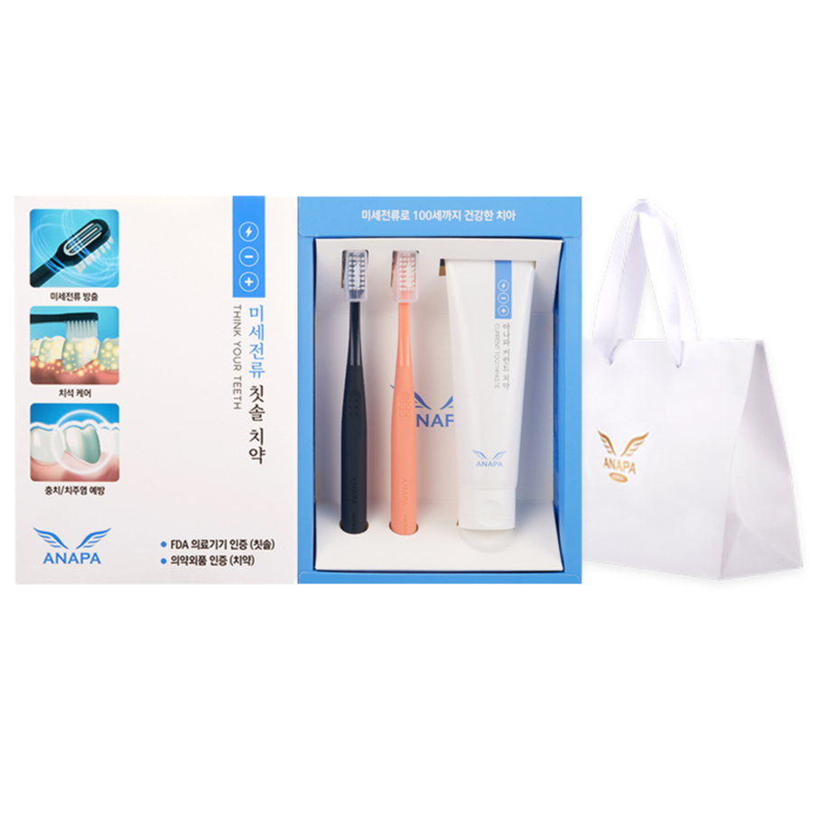 아나파 미세전류 시린이 칫솔, 1개 44,000원