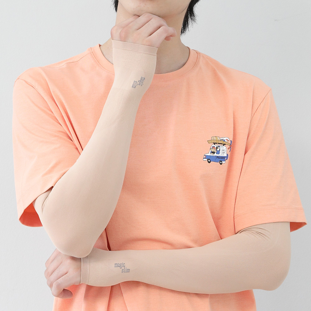 애니레그 국산 무봉제 손등커버형 아쿠아엑스 쿨토시 팔토시 2P, 1세트, 살색 6,990원