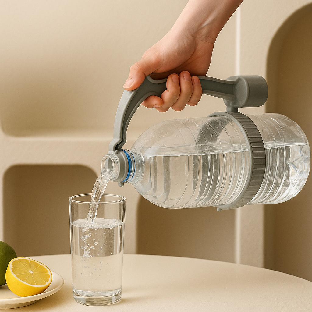 쏨콩 무게분산 손목편안 페트병 손잡이, 1개, 그레이 6,000원