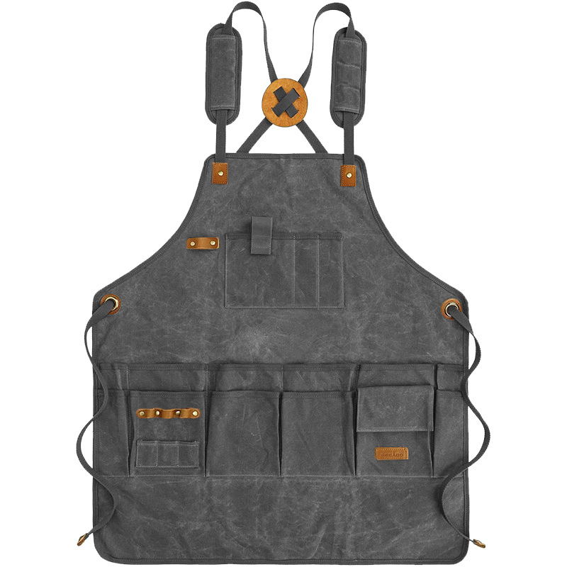 자이언트 캔버스 작업 앞치마, 그레이(방수X) 29,800원
