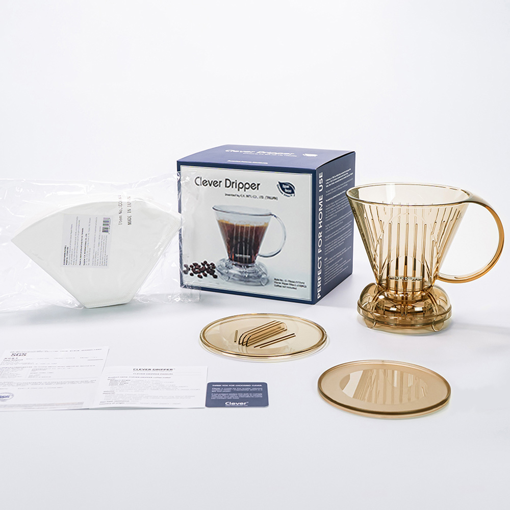 미스터 클레버 커피 드리퍼 핸드드립세트 커피 여과지 100매 뚜껑포함 34,670원