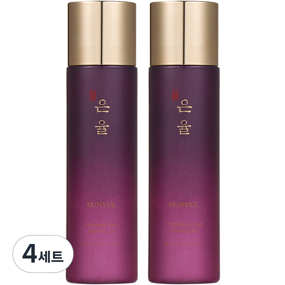 은율 프리미엄 한방 토너 200ml + 로션 200ml 세트, 4세트 57,090원