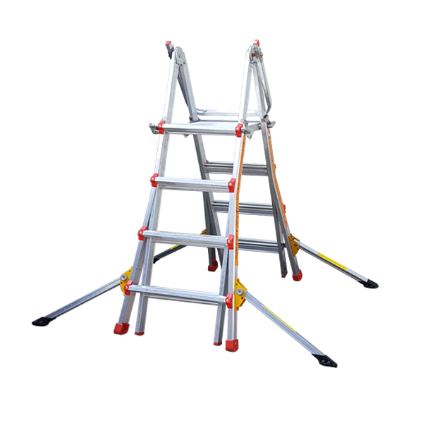 병천사다리 트러스텝 광폭사다리 4단 전도방지대 포함 370,000원