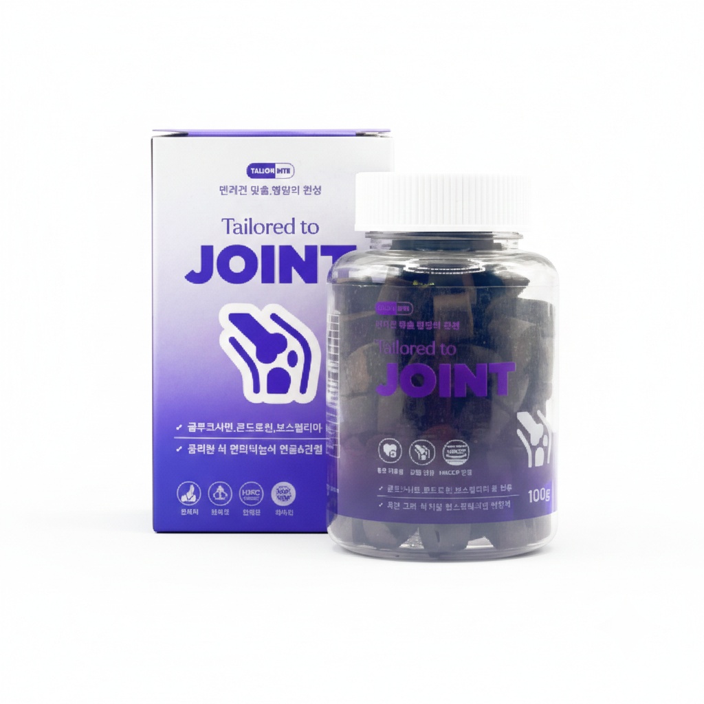 테일러 바이트 슬개골 조인트 연골 강아지 100g, 1개 관절 영양제 40,000원