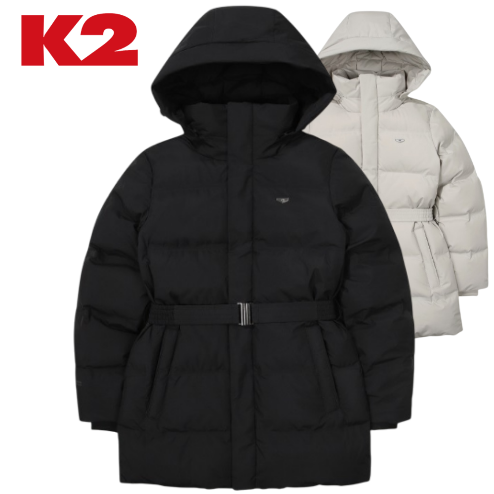 [백화점발송] K2 여성용 패딩 씬에어 야상 구스 다운 방풍 등산 여행 캠핑 낚시 야외활동 이월상품 데일리 겨울 점퍼 314,900원