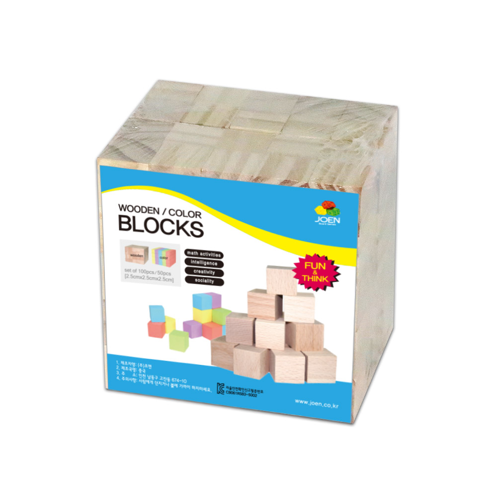 조엔 쌓기나무 100p, 단일 색상, 1개 8,990원