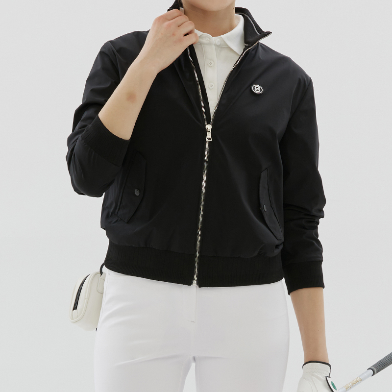 [세인트나인] 여성 에센셜 윈드 브레이커 BLACK 118,190원