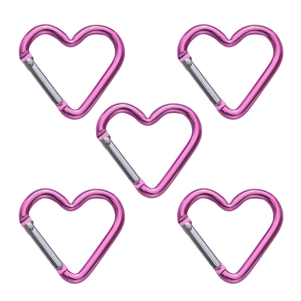이지유 하트 카라비너 키링 에어팟 고리 키홀더 연결깅 열쇠고리 부자재, 5개, 핑크 7,800원