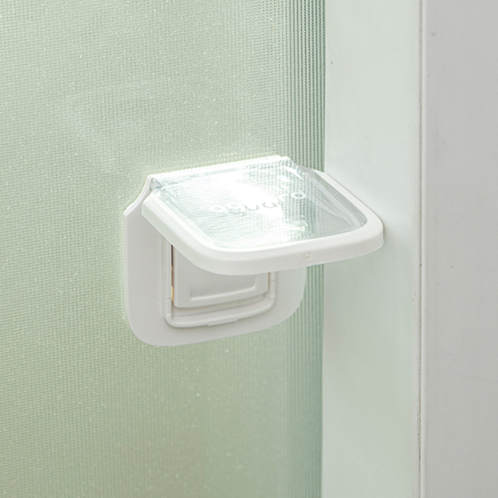 아가드 일체형 창문 중문 안전 잠금장치, 화이트 6,000원