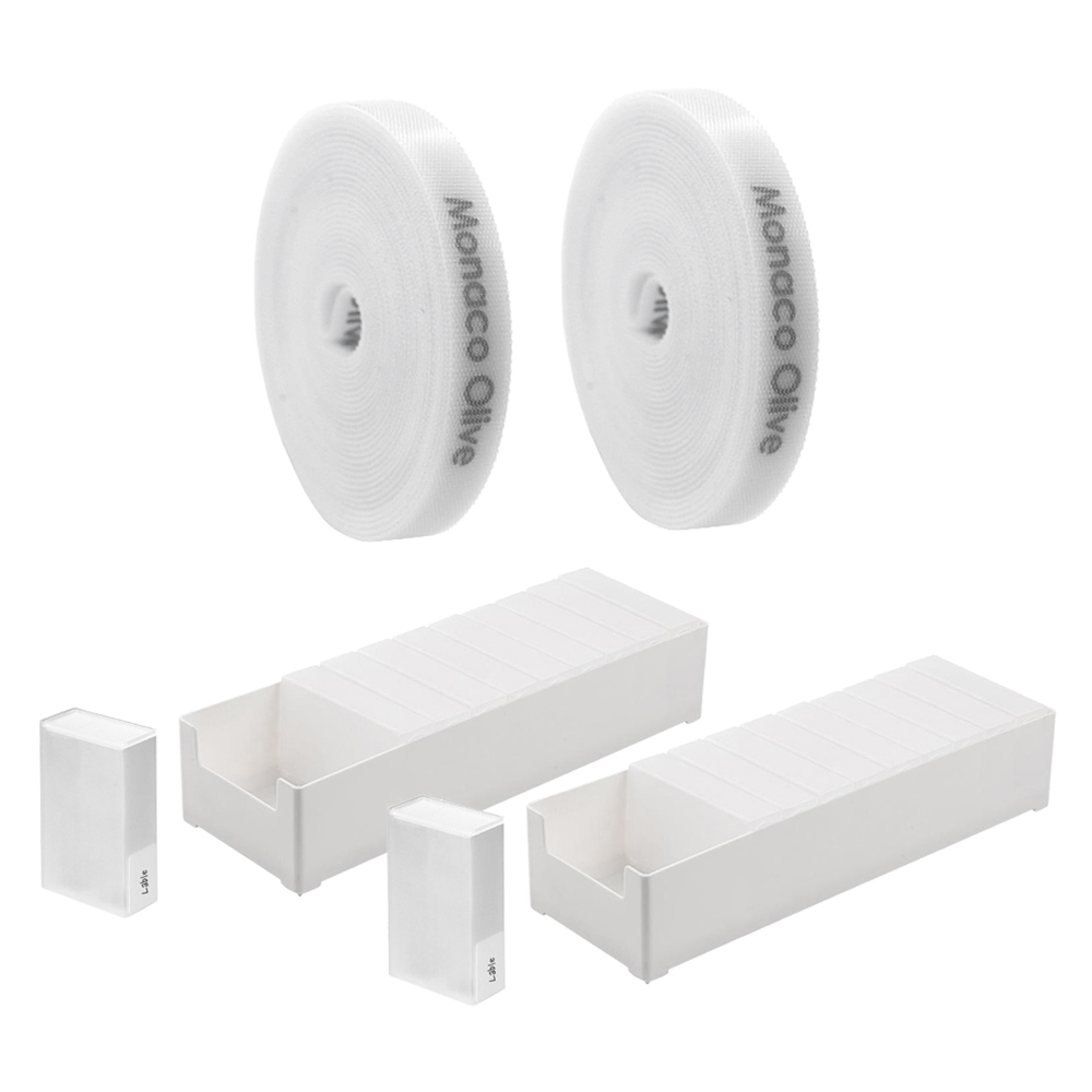 모나코올리브 케이블 포켓 20p + 전용 케이스 대형 2p + 벨크로타이 2p 세트 8,660원