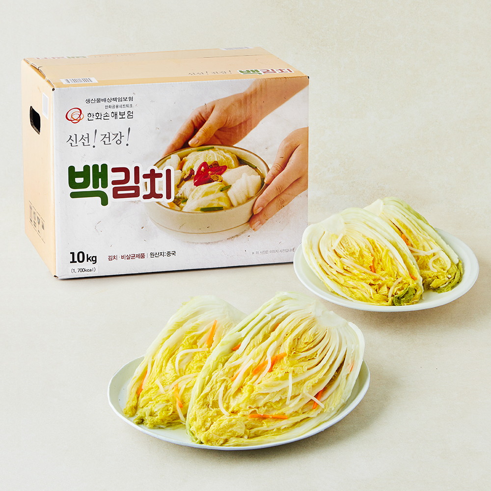 백김치, 10kg, 1개 29,060원