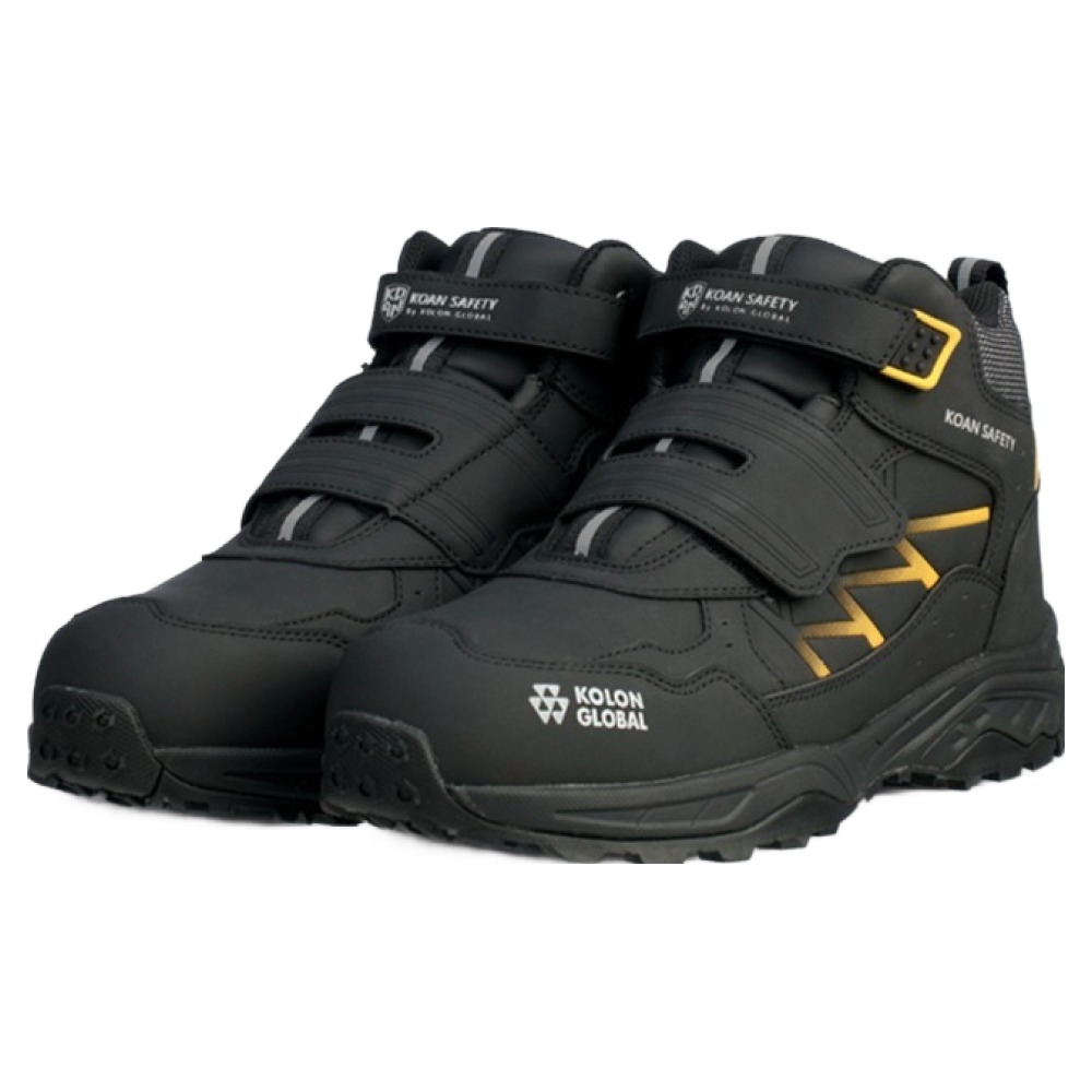 코앤 코오롱글로벌 밸크로 타입 와이드토캡 경량 안전화 KS-613V 49,500원