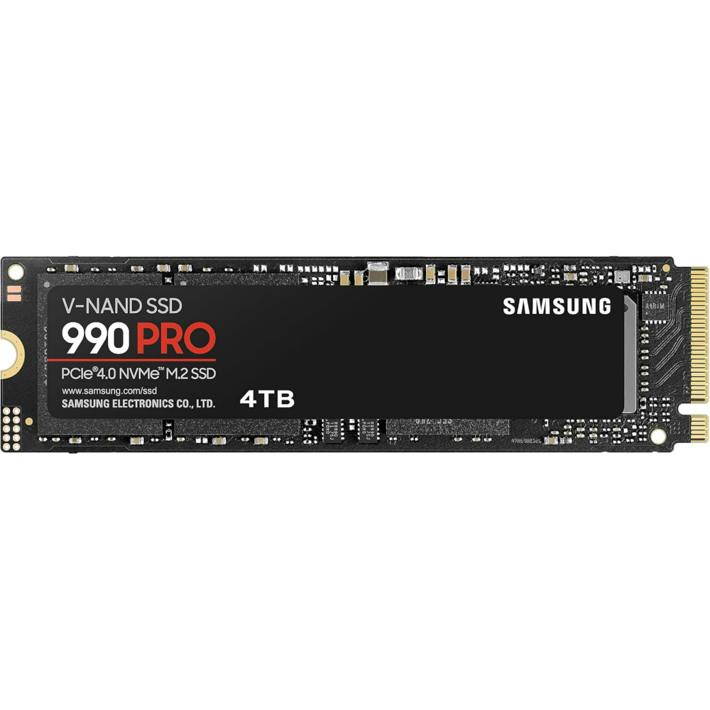 삼성 990 PRO SSD 4TB PCIe 4.0 M.2 2280 7,450 MBs, 990 프로, 4TB 1,029,000원