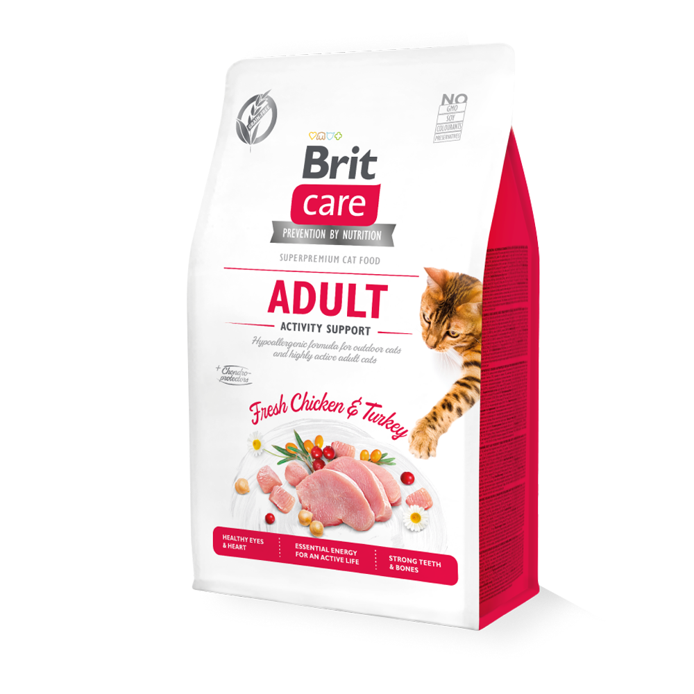 브릿 케어 캣 그레인프리 고양이 기능성 사료 어덜트 에너지 케어 샘플, 30g, 1개 1,000원