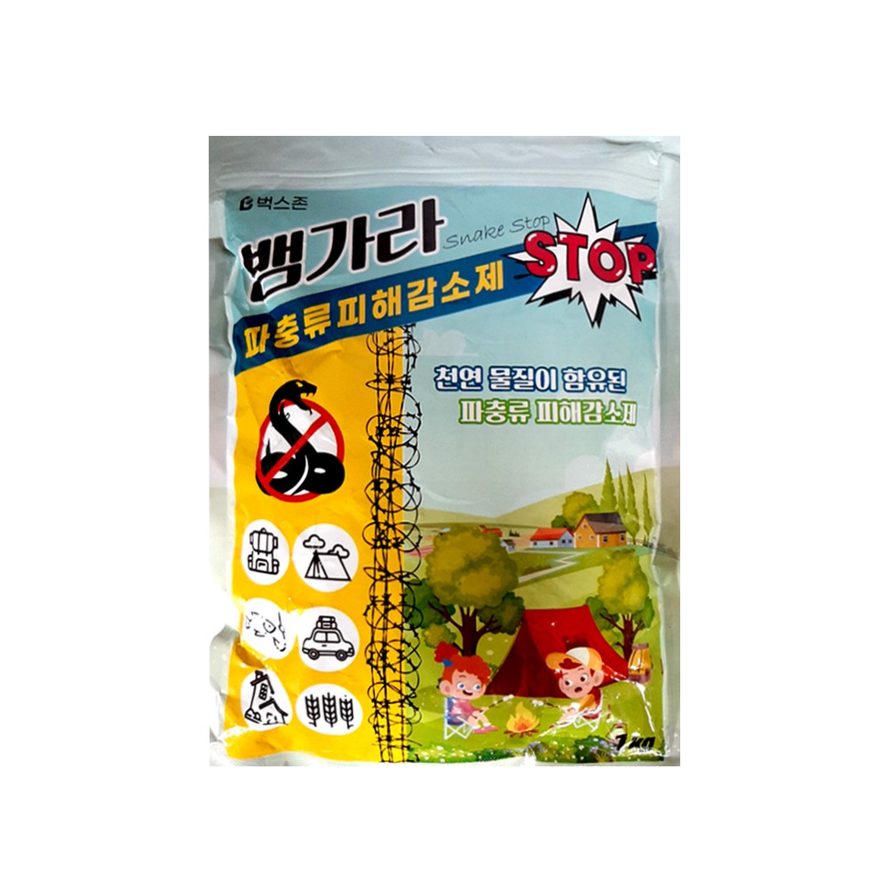 벅스존 뱀가라 뱀퇴치 기피제 혐오 파충류 붉은귀거북이 피해감소제 21,700원