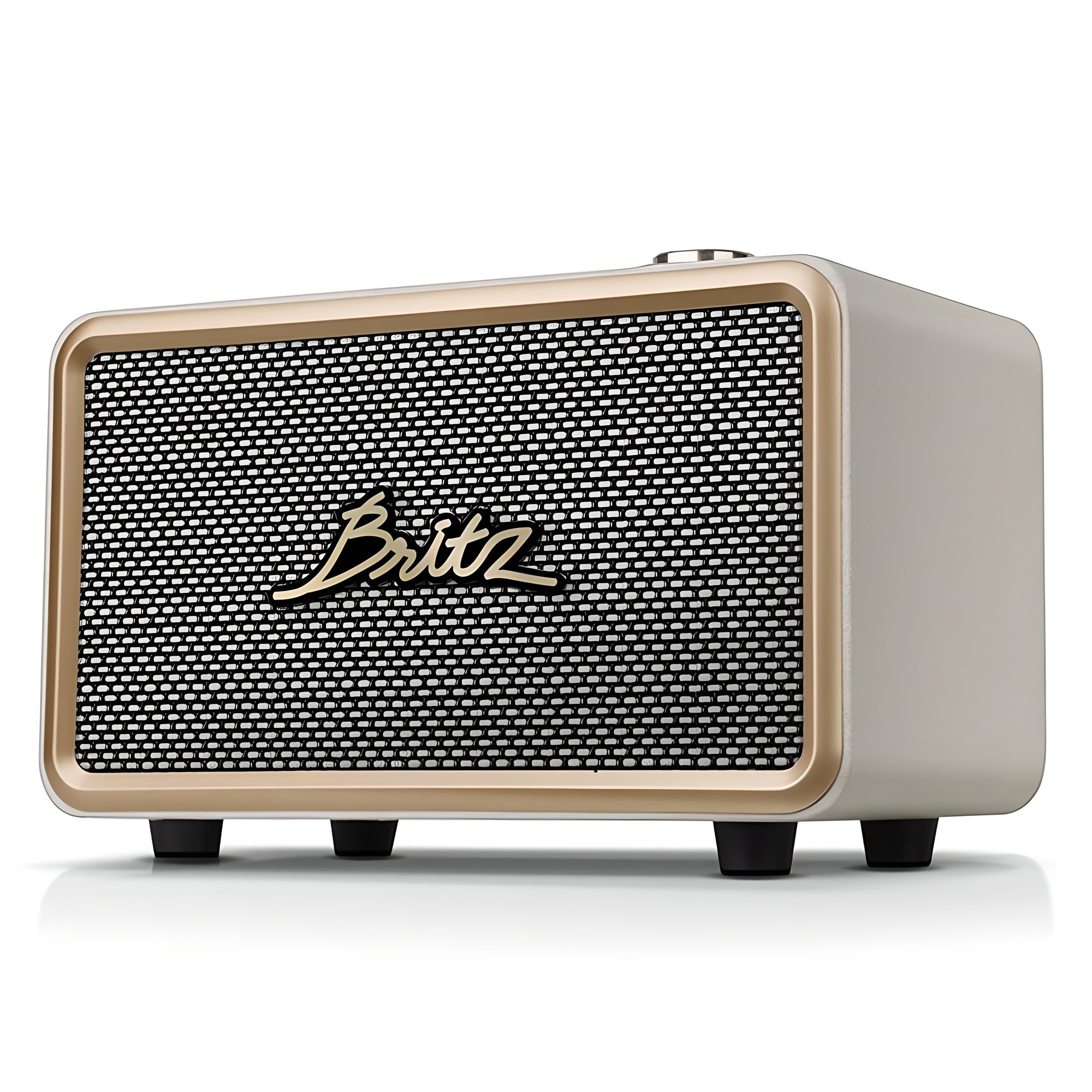 브리츠 프리미엄 모던 레트로 블루투스 스피커 BA-LK707 TWS, BA-LK707 TWS, 화이트 98,500원