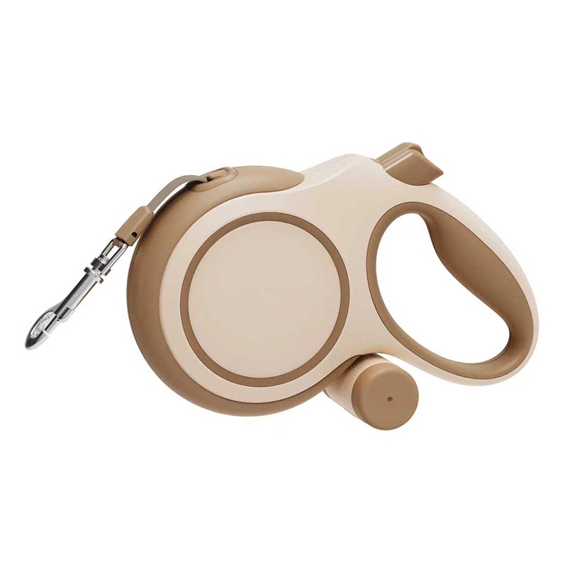 아미토 고급형 자동 리드 꼬임방지 강아지 리드줄 5M 배변봉투수납, 1개, 브라운 14,900원