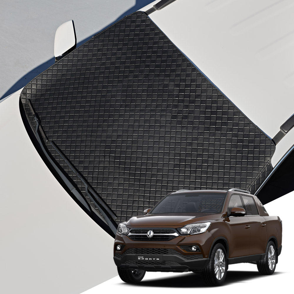 렉스턴스포츠 본커버 원터치 앞유리 햇빛 가리개, 18년1월~23년4월/YS103 29,900원