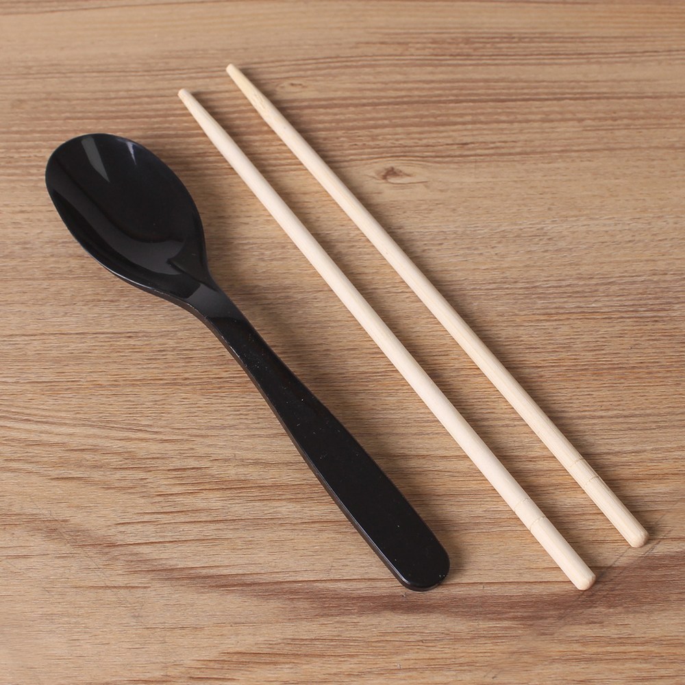 일회용수저세트 OPP 170블랙수저+180둥근대나무젓가락 500세트 36,910원