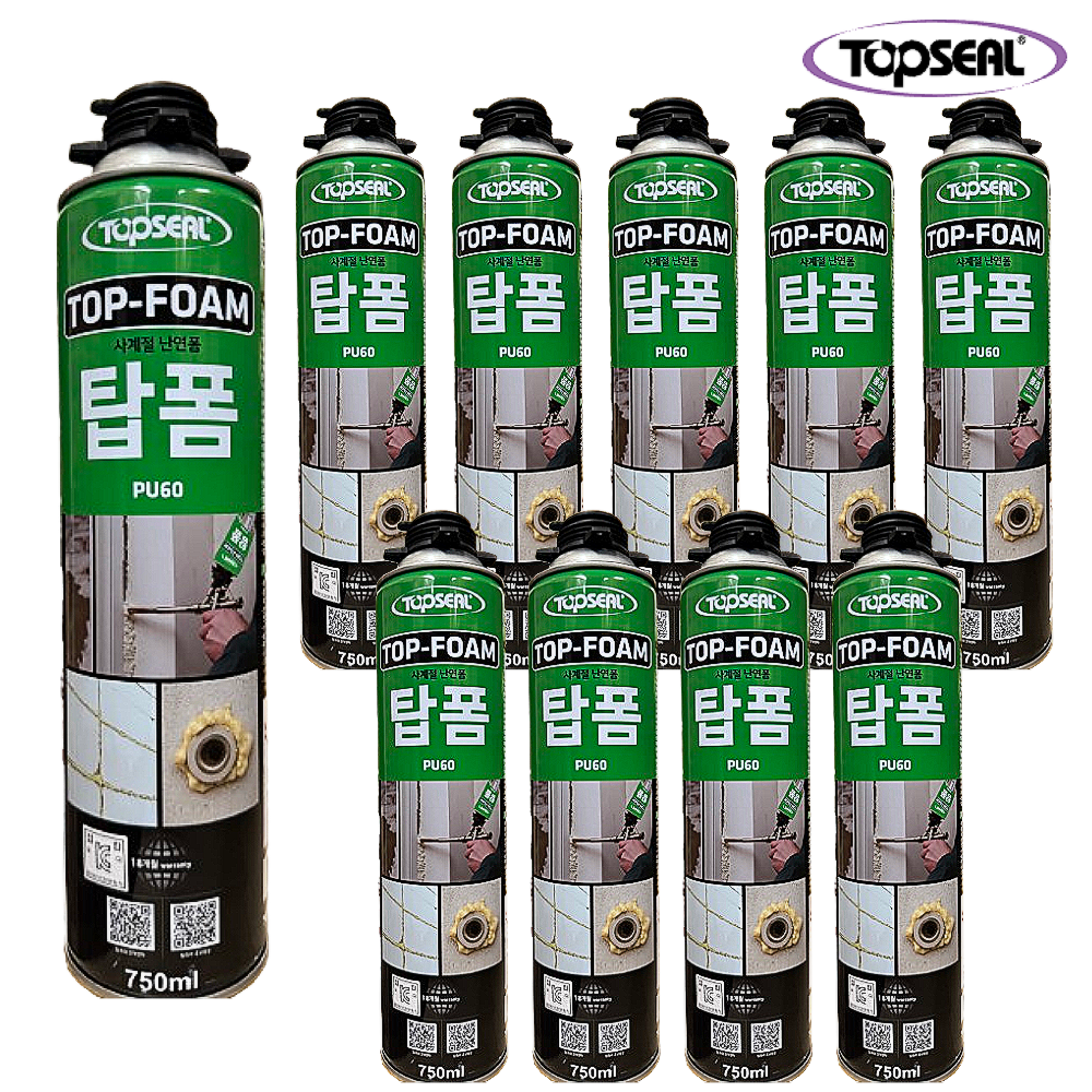 우레탄폼 충진용 탑씰 탑폼 건용 82,000원