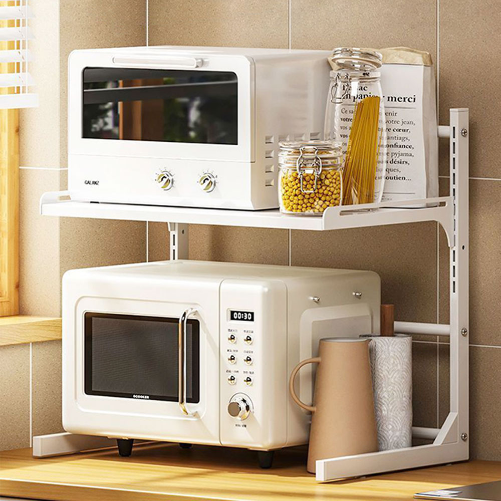 Mosashoe 전자레인지 선반 2단 높이 너비 조절 21,800원