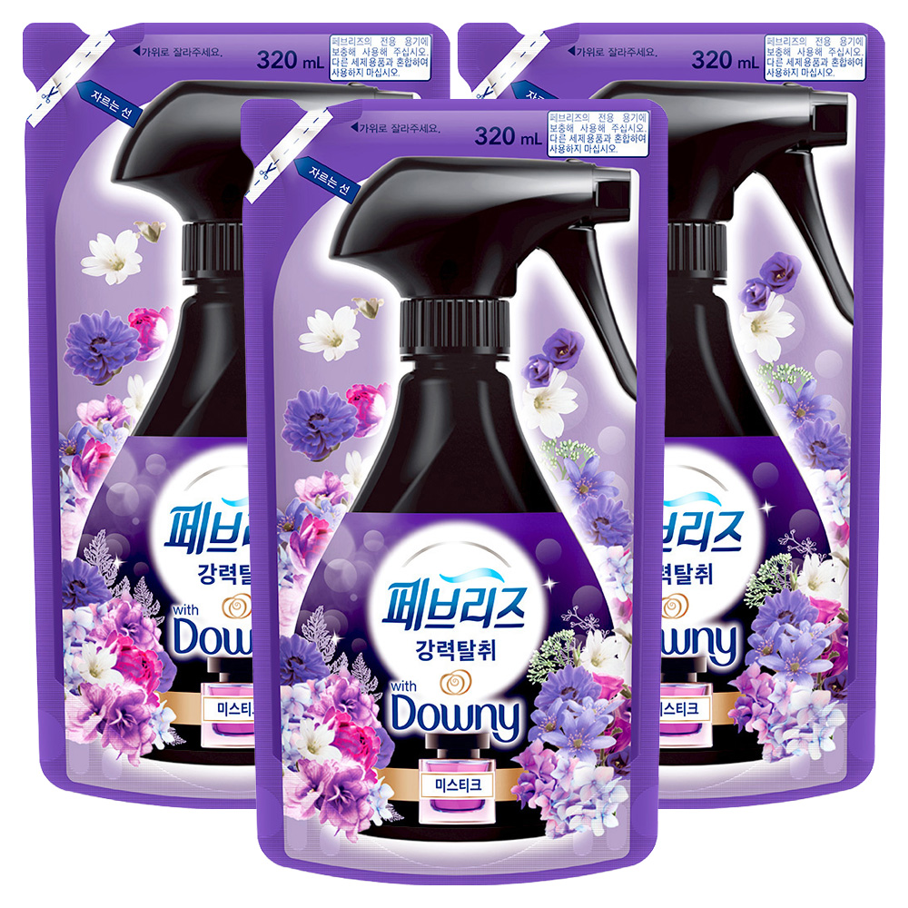 페브리즈 섬유탈취제 강력탈취 미스티크 리필 13,600원