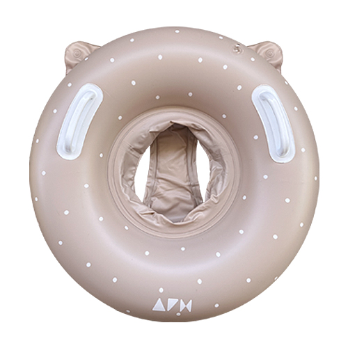 올포홈 도넛 감성 아기 튜브 KC인증 원형 보행기, 베이지, 1개 23,000원