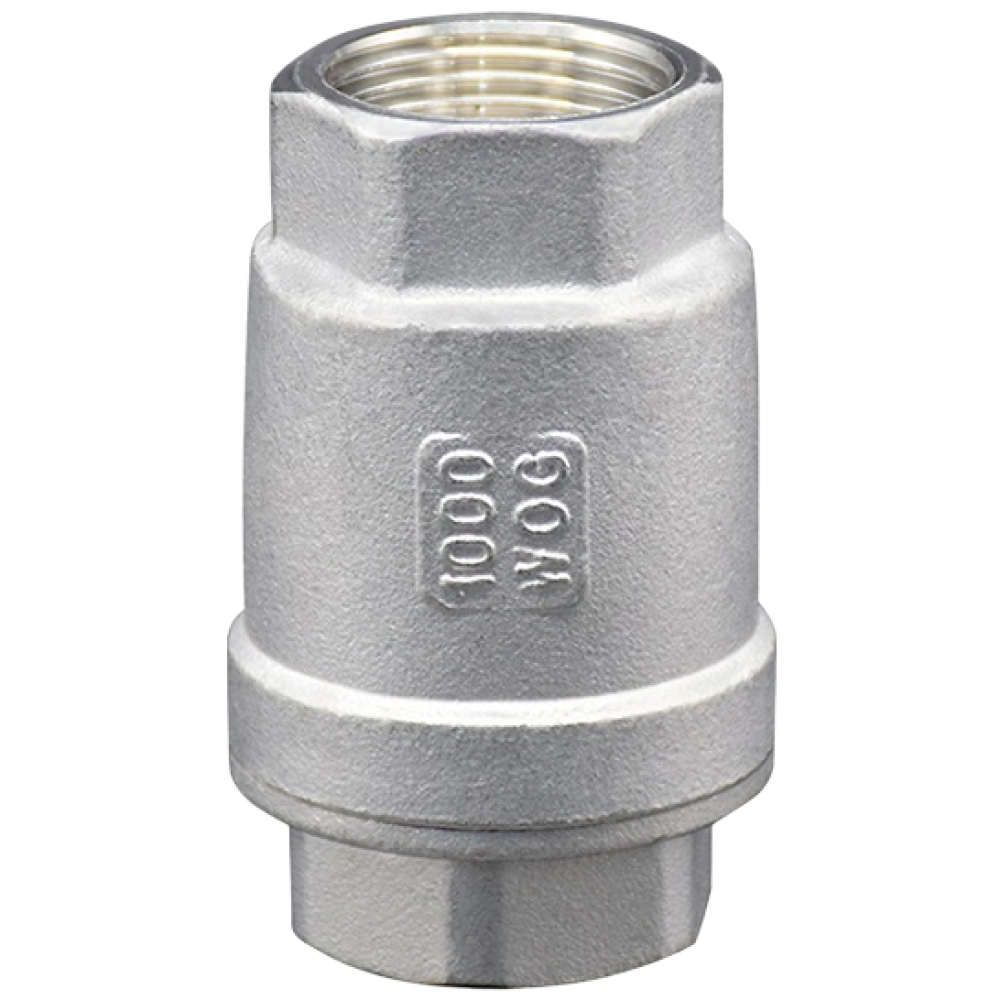 스텐 나사 버티컬 체크 밸브15A-50A,VERTICAL CHECK VALVE,판체크밸브,스프링 체크밸브,배관 자재,수도 배관 부속,설비 부품, 1개 14,000원