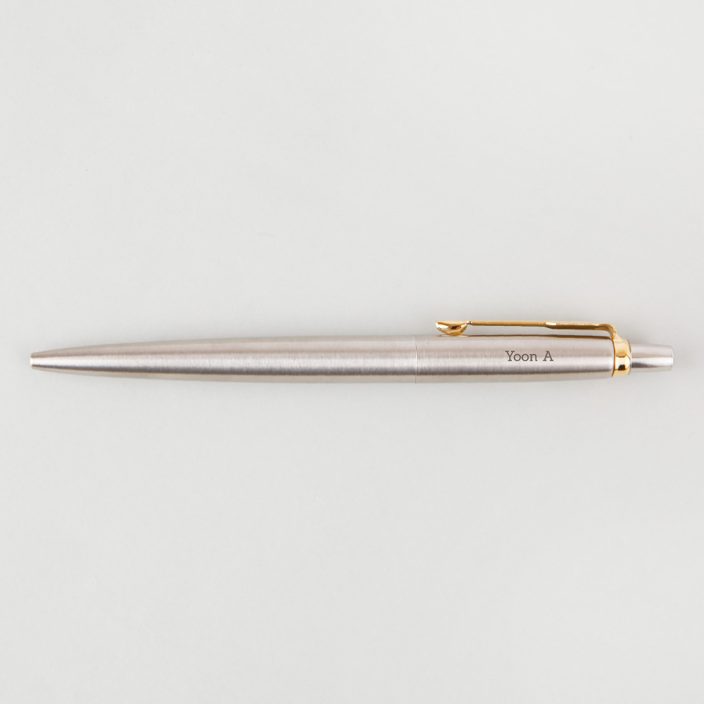 디자인아지트 주문제작 조터N 스텐레스 스틸 볼펜 각인 선물 42,000원