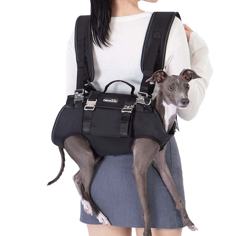 HANTAO 반려동물 프론트백 강아지 앞가방 포대기 이동가방 고양이 슬링백 산책 백팩 다기능 보조 가방 40,580원