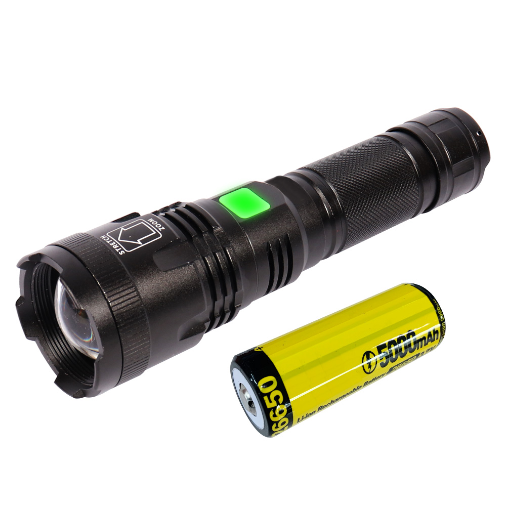 스트롱 충전식 경광봉 랜턴 XHP70 LED 줌인아웃 등산 고휘도 방수손전등 지시봉후레쉬 31,000원