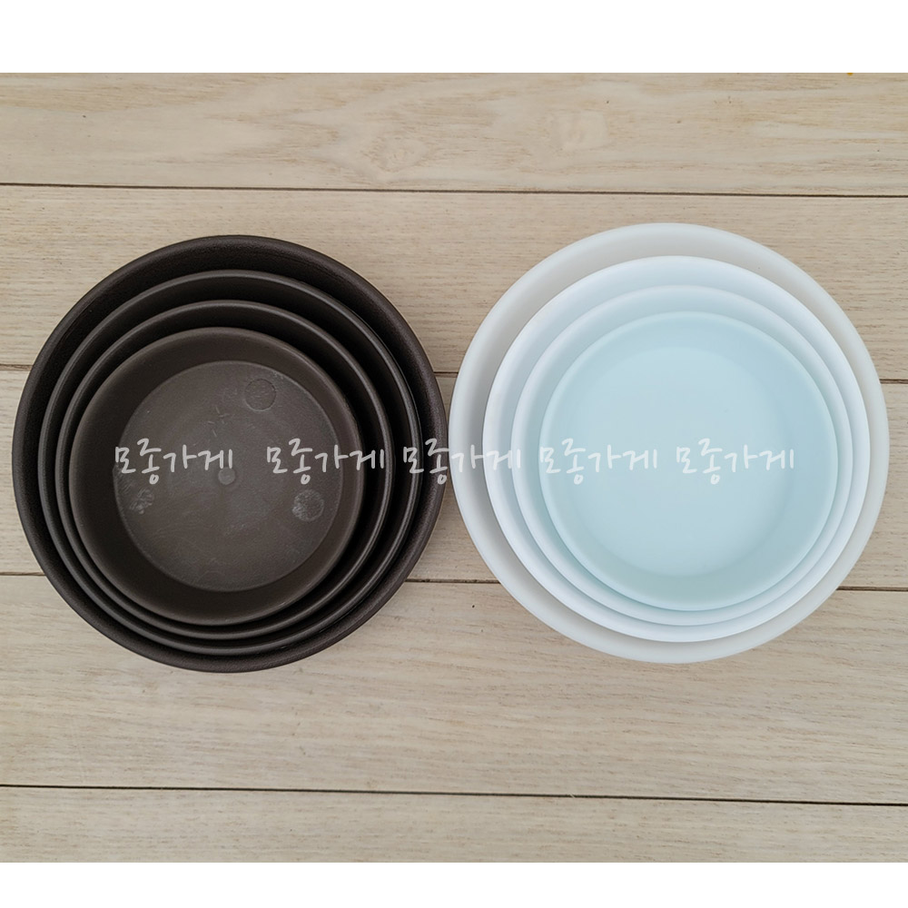 [모종가게] 화분받침 / 플라스틱 받침 1~4호 600원