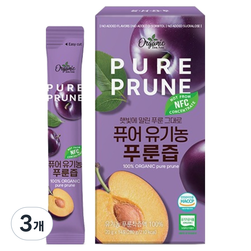 천호엔케어 퓨어 유기농 푸룬즙 14p 23,900원