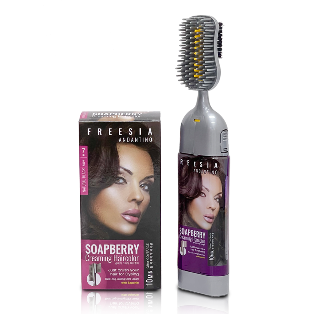 프리지아안단티노 솝베리 간편 셀프 거품 새치염색약 풀구성, 흑갈색 풀구성, 1개 16,000원