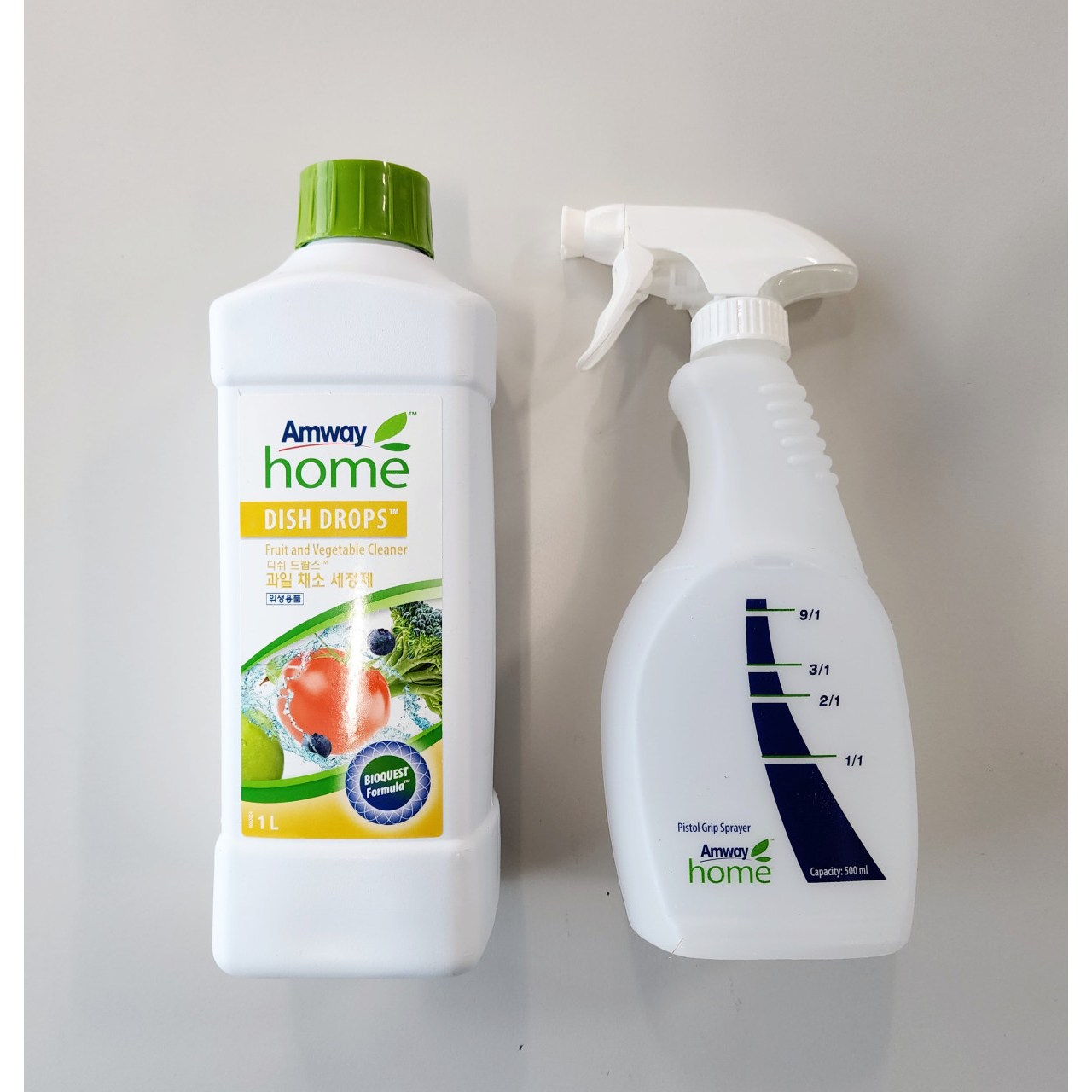 암웨이 과일세정제 야채세정제 1L+전용용기(1종 잔류농약 광택제 제거), 1개, 1L 18,150원