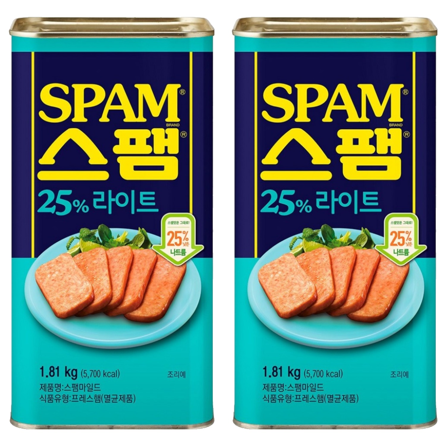 스팸 25% 라이트 47,320원