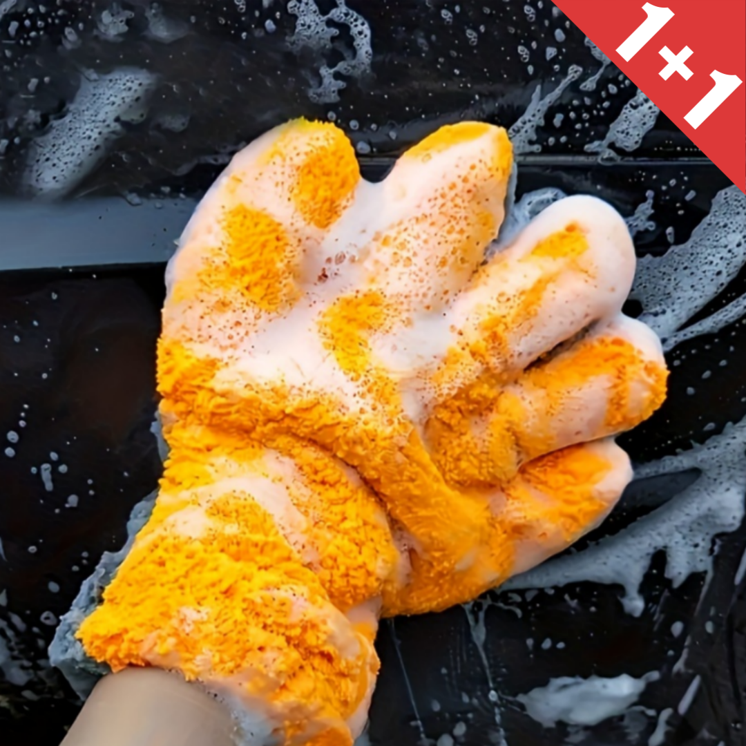 차량용 장갑형 양면 셀프 세차 워시미트 2p 세트 11,300원