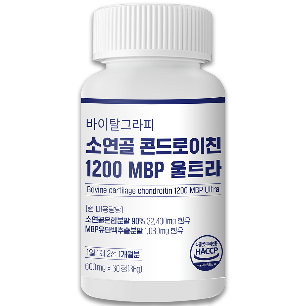 바이탈그라피 소연골 콘드로이친 1200 MBP 울트라 60p, 36g, 1개 8,900원